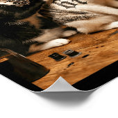 Poster Cat Tattoo Artist 67 Six Seven Seis Siete Brain Ro (Coin)