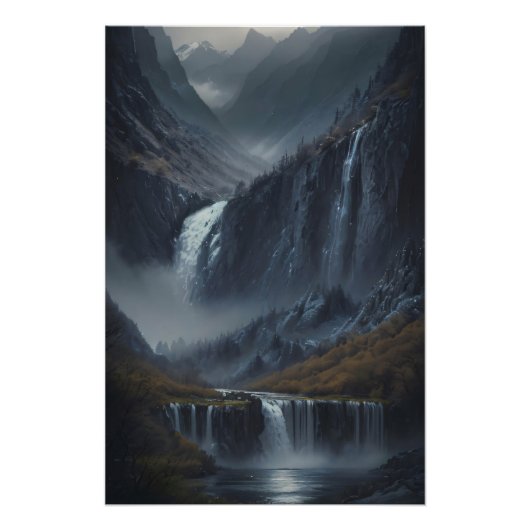 Poster Cataclysme de la montagne (Devant)