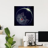 Poster CATaclysme solaire (Bureau à domicile)