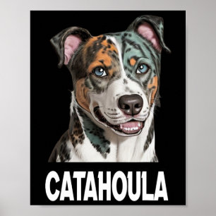 Poster Catahoula Leopard Chien Art Amateurs De Animaux Po