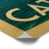 Poster Catalina California Vintage voyage (Coin)