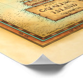 Poster Catalina Island Californie (Coin)