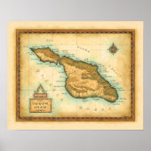 Poster Catalina Island Californie (Devant)