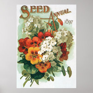 Poster Catalogue de semences vintage Eastman's Seed Cover