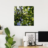 Poster Catalpa tropicale nature sauvage (Bureau à domicile)