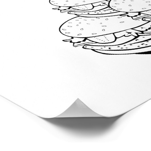 Poster Catalyseur à graisse tatoué (Coin)