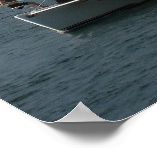 Poster catamaran (Coin)