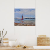 Poster Catamaran Bretagne (Cuisine)