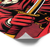 Poster Catana le chat Ninja (Coin)