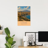 Poster Catane (Bureau à domicile)