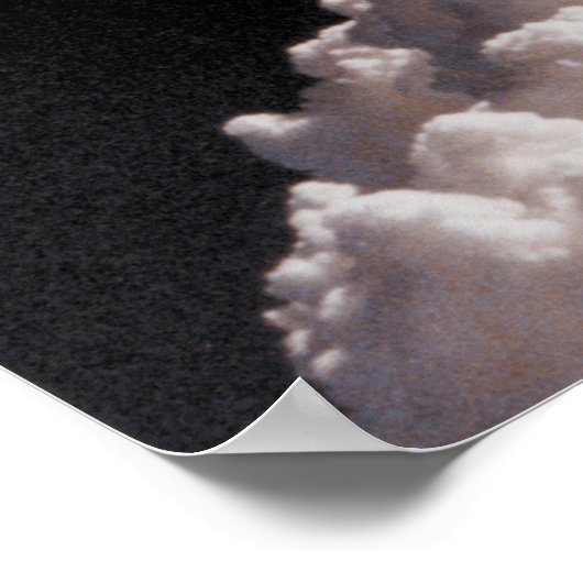 Poster Catastrophe de la navette spatiale Challenger (Coin)