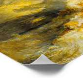 Poster Catastrophe en mer par J. M. W. Turner (Coin)