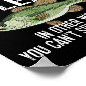 Poster Catch Et Libérer La Pêche Drôle (Coin)