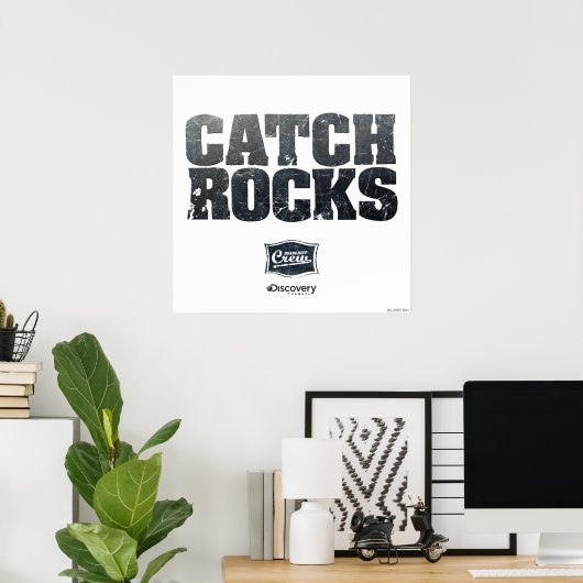 Poster Catch Rocks (Bureau à domicile)