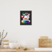 Poster Catch the Rainbow - Unicorn Designs-15989 (Cuisine)