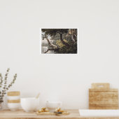 Poster Catcher de Lizard mexicain, gravé par Matthew Dubo (Cuisine)