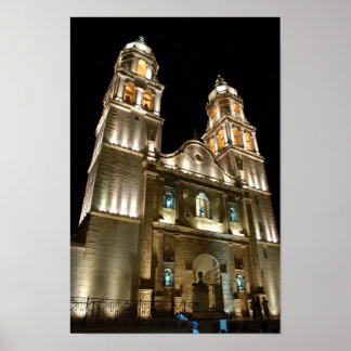 Poster Catedral de Campeche