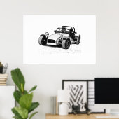 Poster Caterham 07 (Bureau à domicile)