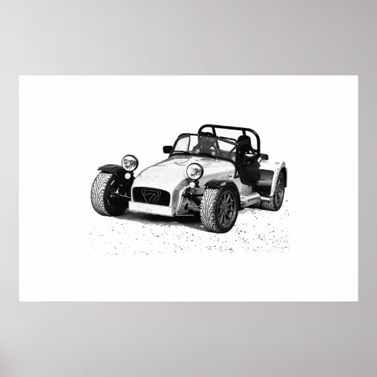 Poster Caterham 07 (Devant)