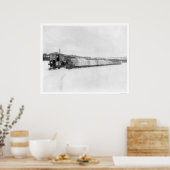 Poster Caterpillar Yukon Freight 1924 (Cuisine)