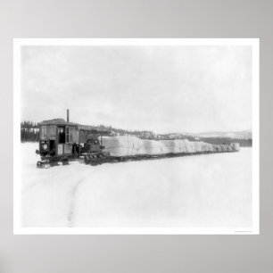 Poster Caterpillar Yukon Freight 1924