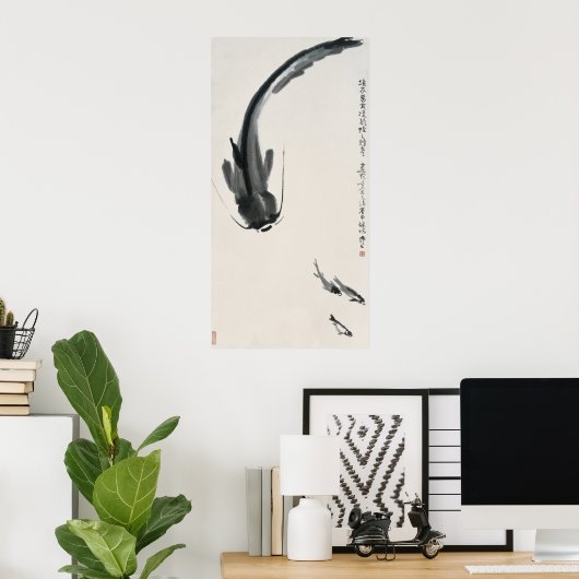 Poster Catfish chinois (Bureau à domicile)