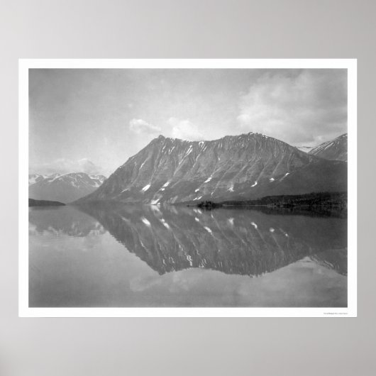 Poster Cathedral Mountain Alaska 1925 (Devant)