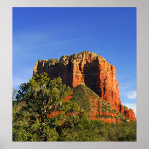Poster Cathedral Rock, Sedona, Arizona toile Imprimer