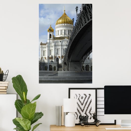 Poster Cathédrale (Bureau à domicile)