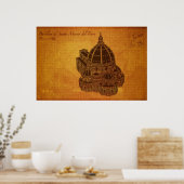 Poster Cathédrale : Basilique de Père Noël Maria del Fior (Cuisine)