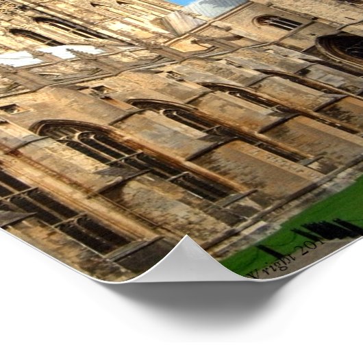 Poster Cathédrale de Canterbury (Coin)