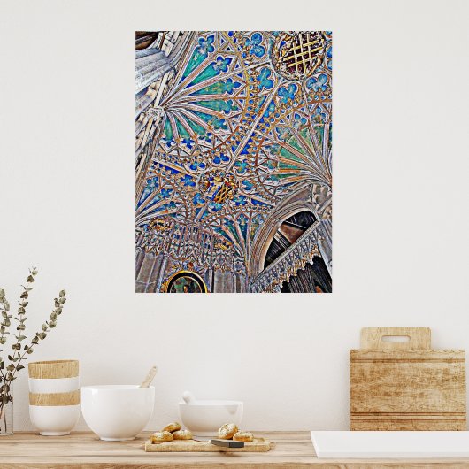 Poster Cathédrale de Ceiling (Cuisine)