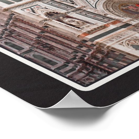 Poster Cathédrale de Florence (Coin)