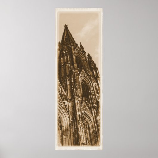 Poster Cathédrale de Koln (Cologne) (Devant)