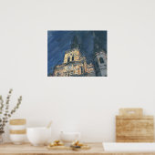 Poster Cathédrale de la Nouvelle-Orléans la nuit (Cuisine)