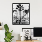 Poster Cathédrale de Lima, Pérou 1902 (Bureau à domicile)