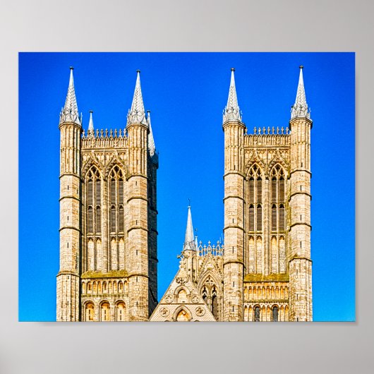 Poster Cathédrale de Lincoln (Devant)