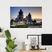 Poster Cathédrale de Mexico (Bureau à domicile)