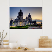 Poster Cathédrale de Mexico (Cuisine)