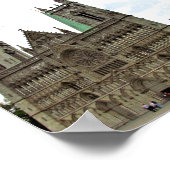 Poster Cathédrale de Nidaros Trondheim Norvège (Coin)