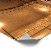 Poster Cathédrale de Palma de Majorque la nuit - Espagne (Coin)