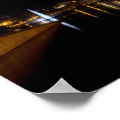 Poster Cathédrale de Palma de Majorque la nuit - Espagne (Coin)