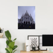 Poster Cathédrale de Paris (Bureau à domicile)