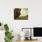 Poster Cathédrale de Salisbury du Lower Marsh Close, 1820 (Bureau à domicile)