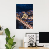 Poster Cathédrale de Tromso Arctic (Bureau à domicile)