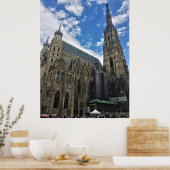 Poster Cathédrale de Vienne (Cuisine)