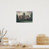 Poster Cathédrale de Wells : vue du sud-est (Cuisine)