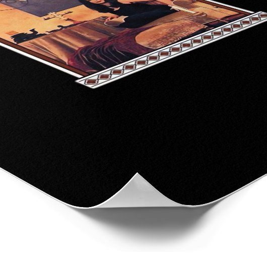 Poster Cathédrale de Whimsigothique Fenêtre Classique (Coin)