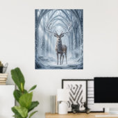 Poster Cathédrale du Cerf d'Argent (Bureau à domicile)