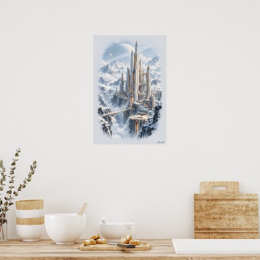 Poster Cathédrale du Silence (Cuisine)